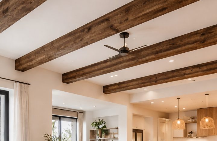 Cómo instalar vigas falsas en el techo paso a paso