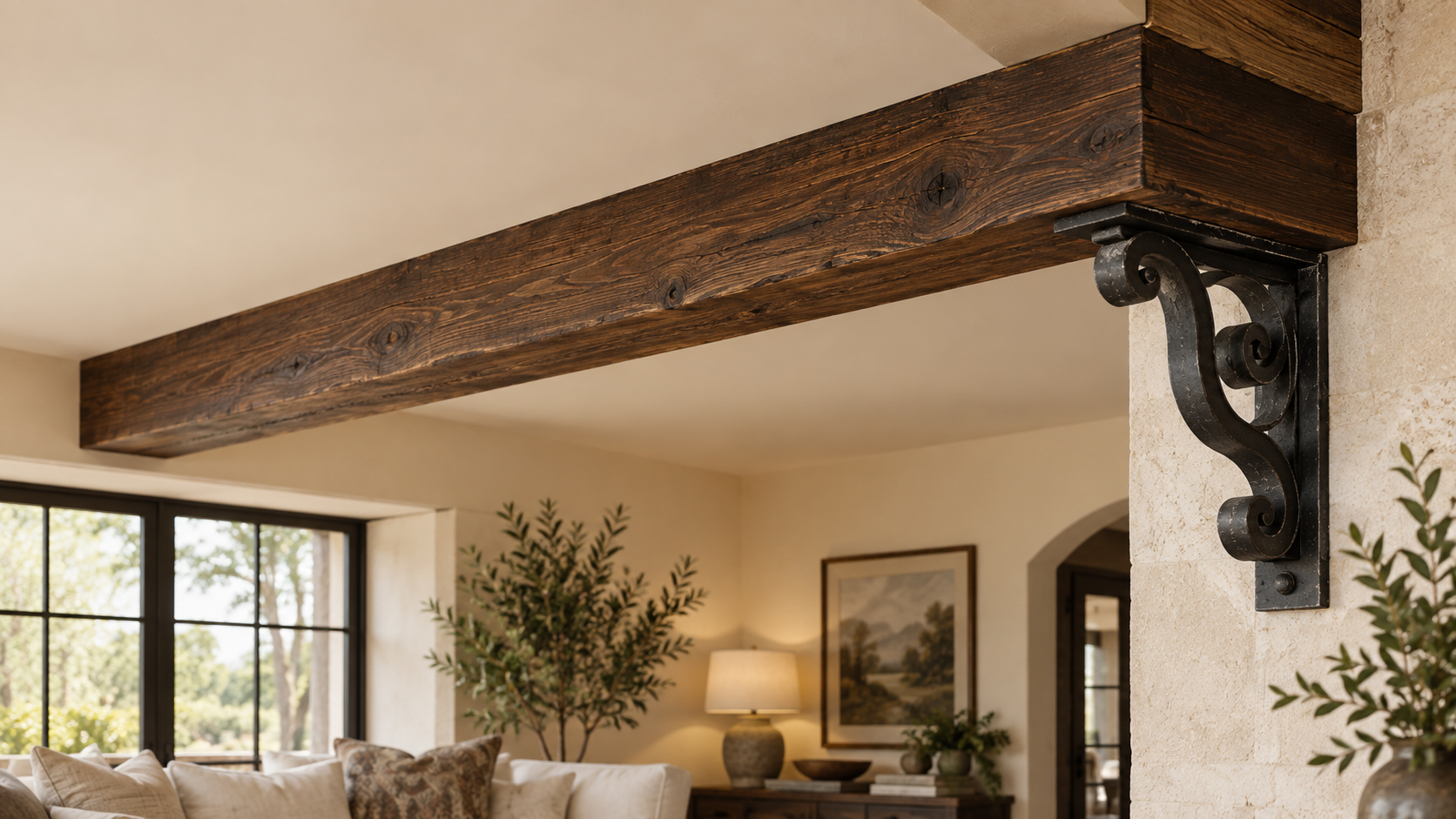 Mensulas decorativas para vigas